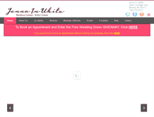 Tablet Screenshot of jennainwhite.com